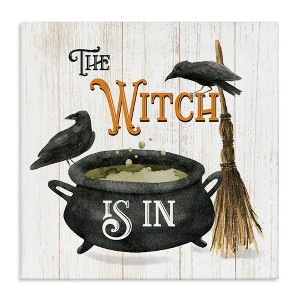 Stupell Industries Witch Cauldron & Crows, 24'' x 24'' - 1 of 4