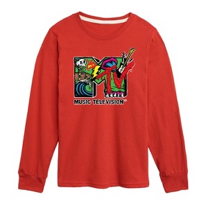 Boys' - MTV - Skater Long Sleeve Graphic T-Shirt - 1 of 3