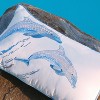 RightSide Designs Sea Glass Dolphin Indoor/Outdoor Throw Pillow - 2 of 4
