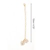 Unique Bargains Butterfly Heart Cup Chain Charm Water Cup Pendant 1 Pc - 2 of 4