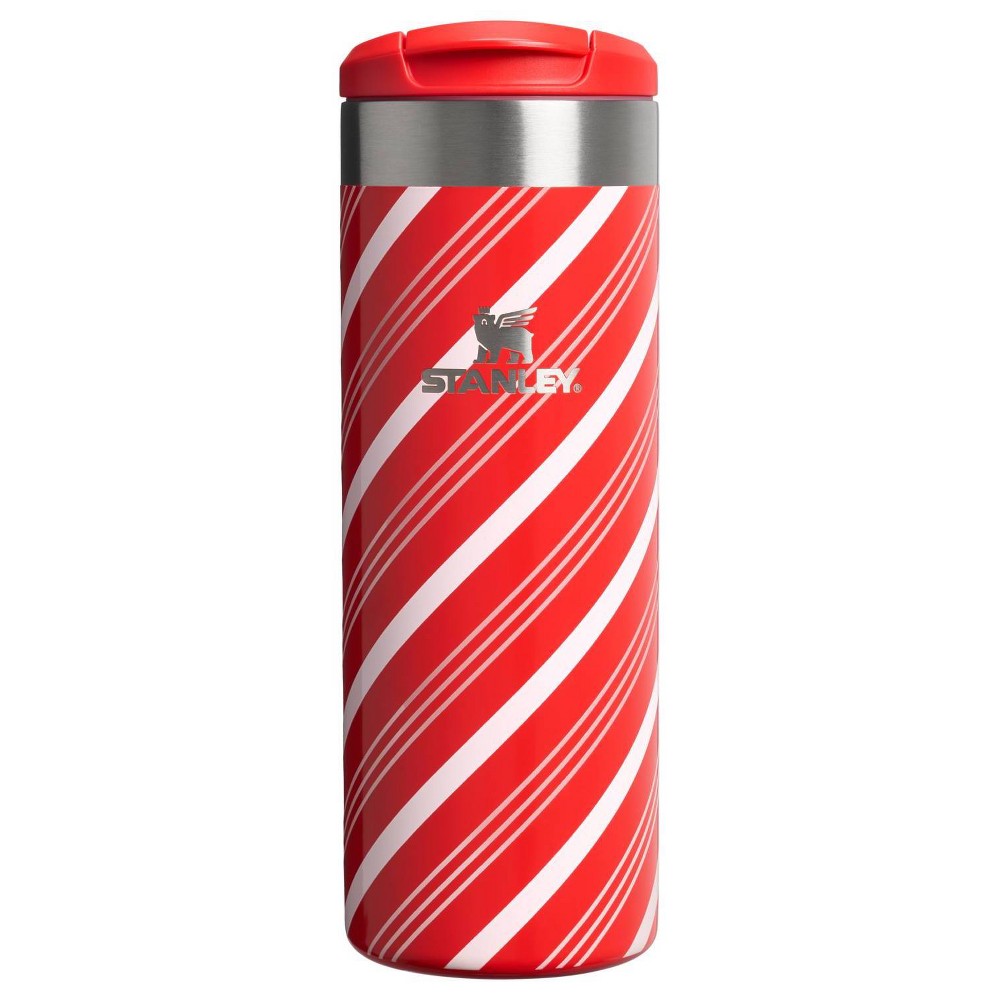 Stanley 16 oz Stainless Steel Aero Light Transit Bottle Candy Cane Twist