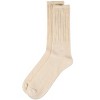 Memoi Women's Organic Cotton Casual Breathable Crew Sock - 3 of 4