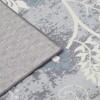 Floral Rug Vintage Distressed Rug Colorful Indoor Floor Mat Washable Accent Rug - 4 of 4