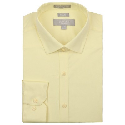 Men's Slim Fit Spandex Dress Shirt From Marquis