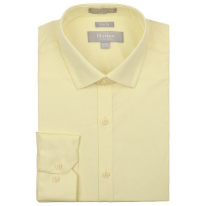 Men's Slim Fit Spandex Dress Shirt From Marquis - 1 of 4