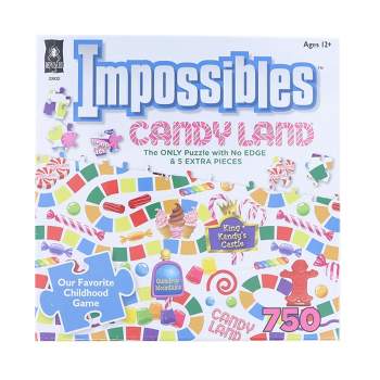 University Games Candy Land Impossibles 750 Piece Jigsaw Puzzle