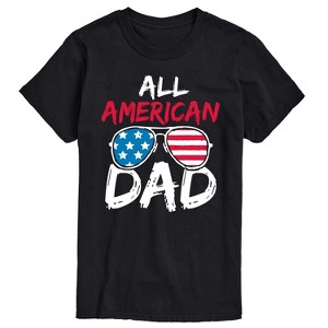 Men's - Instant Message - All American Dad Short Sleeve Graphic T-Shirt - 1 of 4