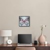 Art Remedy Shining Butterfly Colorful buterfly and flowers wall art Framed - 2 of 4