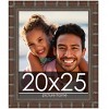 PosterPalooza | 20x25 Modern Bamboo Picture Frame, UV Acrylic, 5 Finishes - 2 of 4