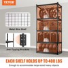 Storage Shelf Unit, 5-Tier Adjustable, 2000 lbs. Weight Capacity, 36"L x 16"W x 72"H - 2 of 4