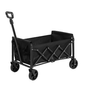 Grungis Lightweight Portable Wagon Cart,All-Terrain Shopping Cart with Wheels,Utility Cart for Camping,Shopping - 1 of 4