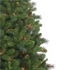 Kurt S. Adler 7.5' Pre-Lit Multicolor Incandescent Burlington Spruce Tree - 2 of 2