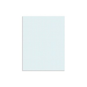 Ampad Graph Writing Pad 8-1/2x11 Quad Ruling 22-005 - 1 of 4