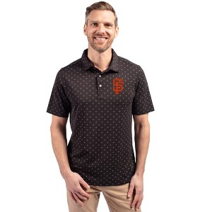 San Francisco Giants Cutter & Buck Virtue Eco Pique Tile Print Recycled Mens Big & Tall Polo - 1 of 1