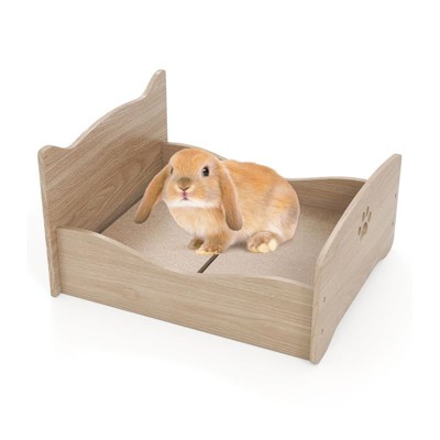 Munora Durable Wear-Resistant Pet Bed - Cute Furniture for Cats, Small Dogs & Small Animals, Rustic Style (Mattress Not Included)