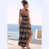 Women's Tie Strap Slit Maxi Dress - LASCANA - 2 of 4