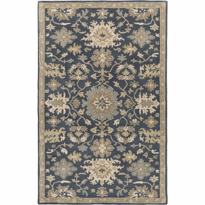 Hauteloom Caesar 1154 Navy Wool Rug