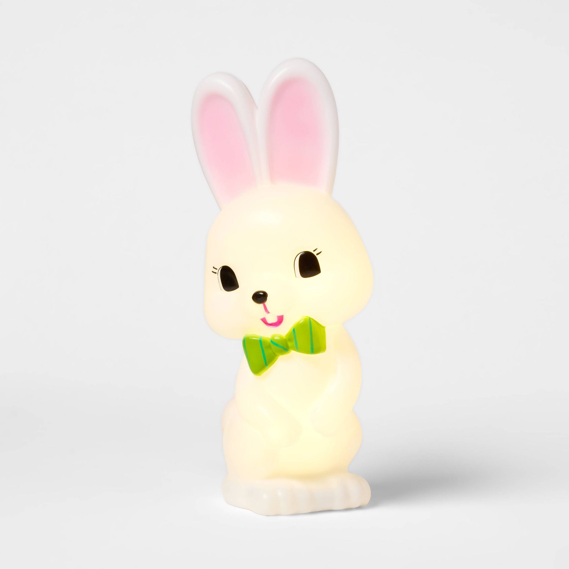 Lit Decorative Easter Blow Mold Bunny White - Spritz™