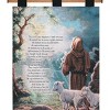 Manual Woodworkers and Weavers The Lord Is My Shepherd Wall Hanging with Finial Rod, 26x36 Inches, Woven Cotton Psalm 23 Tapestry - 3 of 3