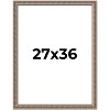 PosterPalooza | Ornate Gold Picture Frame - UV Acrylic, Foam Board Backing, Hanging Hardware - 2 of 4