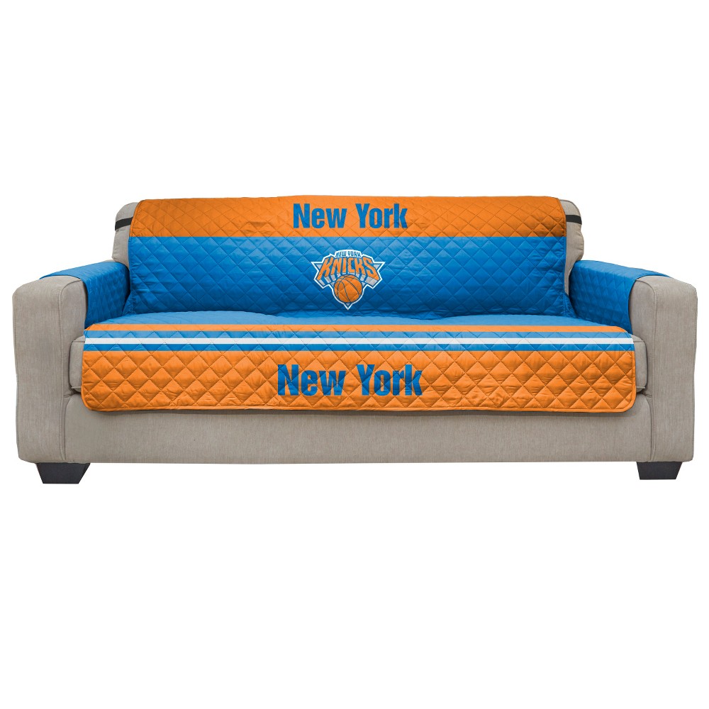 Photos - Furniture Cover NBA New York Knicks Pegasus Sports Sofa Protector