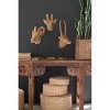 Mango Wood African Animal Heads – 28.25" Tall Rustic Decor Set of 3 by Kalalou - 4 of 4