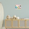 Stupell Industries Pastel Tropical Beach Cabins Black Framed Giclee Art - 2 of 4