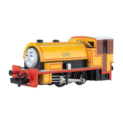 Bachmann Trains Thomas and Friends Ben Engine Plastic Detailed Locomotive HO Scale Train with Moving Eyes and Realistic Body Shell