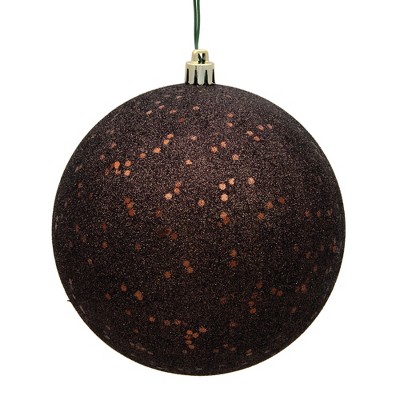Vickerman Chocolate Ball Ornament