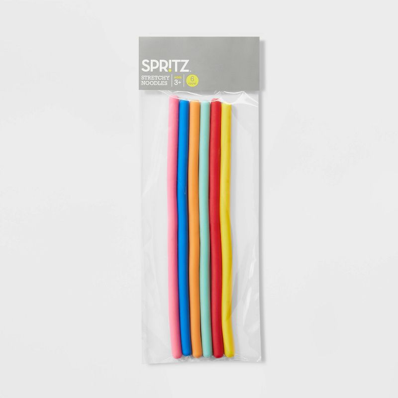 6ct Stretchy Noodle Party Favors - Spritz&#8482;, 4 of 5