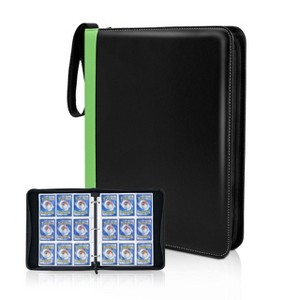 Clovercat 9 Pocket Waterproof Trading Card Binder Album, 720 Pockets - 1 of 4