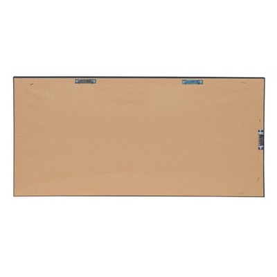 Black Framed Magnetic Dry Erase Weekly Calendar with Marker