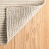 Annie Selke - Dash & Albert Cut Stripe Ivory Hand Knotted Viscose/Wool Rug - 4 of 4