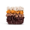 Kitsch-Mass Women's Satin Petite Scrunchies - Sedona - 5ct - 3 of 4