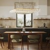 47.25" Modern K9 Crystal Luxury Gold Chandelier - 4 of 4