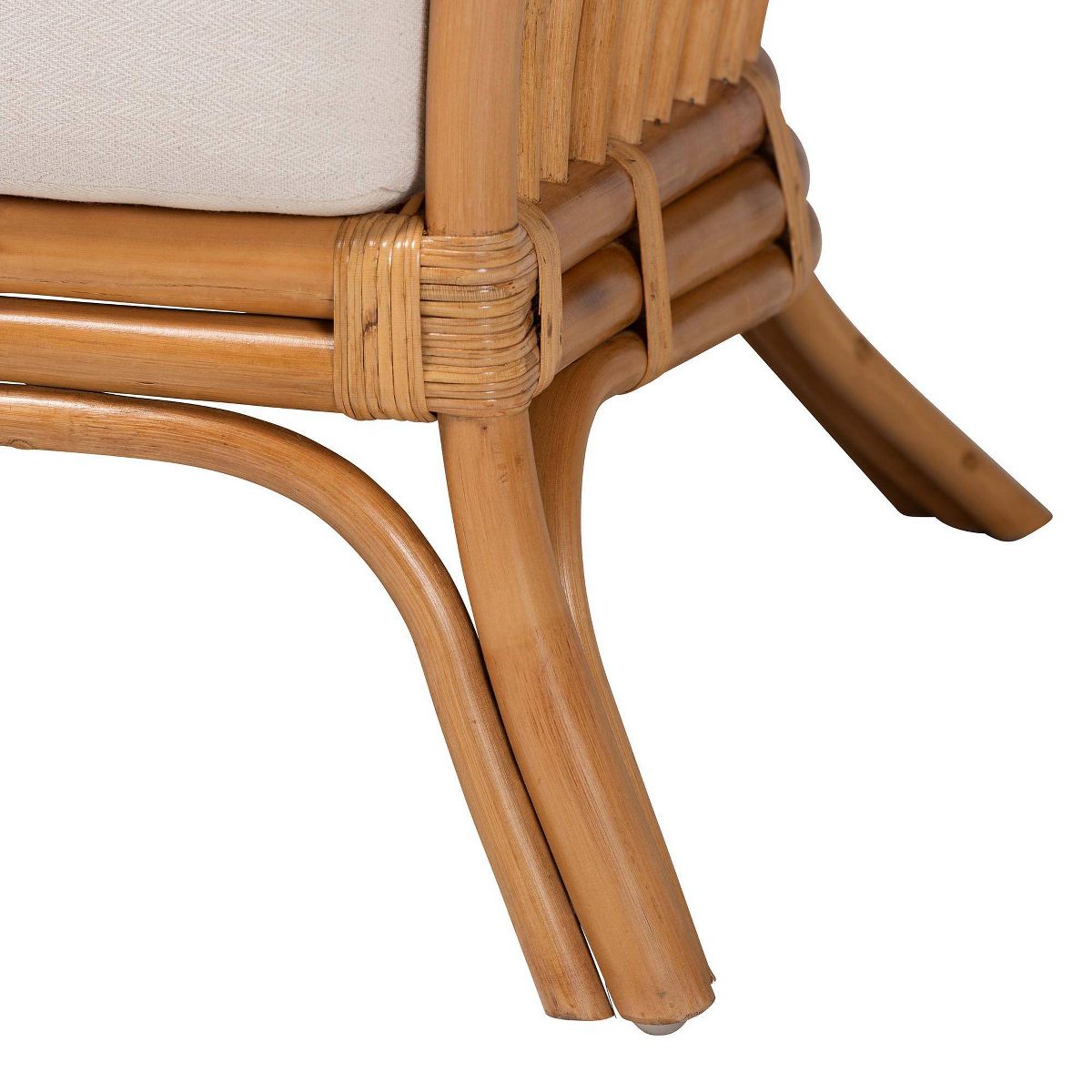 bali & pari Lisabon Rattan Arm Chair Light Honey - thumbnail 7