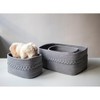 Shiraleah Assorted Set Of 3 Dharma Organizer Storage Baskets - Gray - 4 of 4