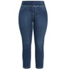 Avenue Women's Plus Size Tall Butter Denim Pull On Jean - 4 of 4