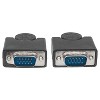 Manhattan® HD15-Male to Male SVGA Cable with Ferrite Core, 10ft in Black - 2 of 4