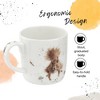 Royal Worcester Wrendale Designs Treetop Redhead 14oz Mug - Squirrel, White - 4 of 4