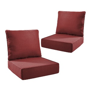 Gymojoy 24x24x6" Outdoor Cushion Patio Chair Furniture Cushion 28D High Density Sponge Cushion with Removable Cover Cushion Replacement - 1 of 4