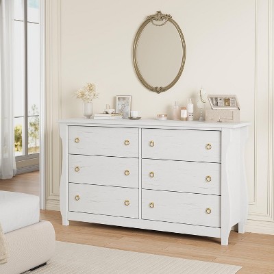 white-6 drawer