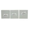 Home Decor 2.5 Inch Bunny Love Blocks Springtime Rabbit Flowers Box Signs - 2 of 3