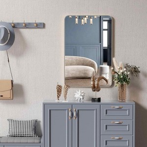MAYEERTY Metal Framed Rectangular Bathroom Mirror for Wall - 1 of 4