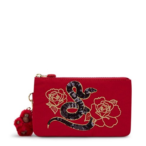 Kipling Creativity Large Pouch Cherry Snake Cny Target