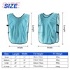 Unique Bargains Quick Drying Athletic Soccer Jersey Training Vests 6 Pcs - 2 of 4