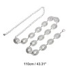 Unique Bargains Women's Oval Design Waist Chain Silver Tone 1 Pc - 3 of 4
