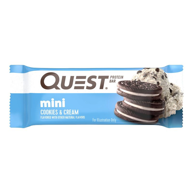 Quest Nutrition Mini Bars - Cookies &#38; Cream - 14ct, 3 of 7