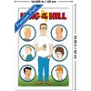Trends International King of the Hill (1997) - Neighbors of Arlen Grid Framed Wall Poster Prints - 3 of 4