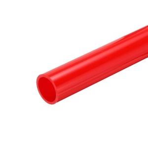 Unique Bargains High Impact Water Plumb Cable Sleeve PVC Rigid Round Pipes 20" Length - 1 of 4